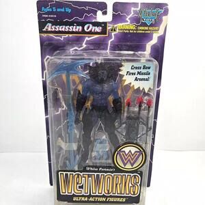 ASSASSIN ONE McFarlane Toys WETWORKS 1996 Ultra-Action Figure NEW & SEALED